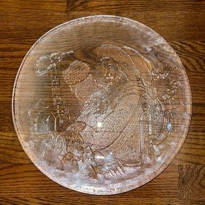 Santa Large Plate